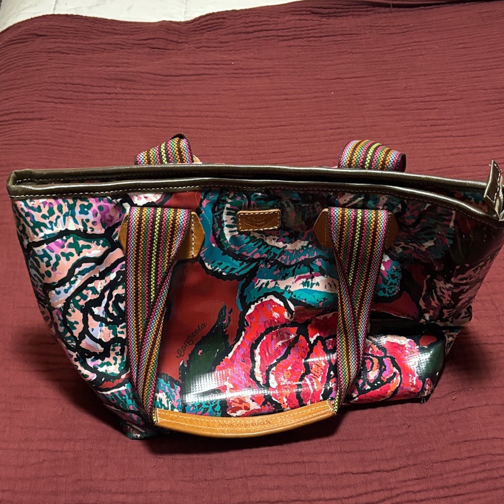 Consuela Multicolor Floral Tote